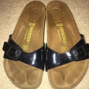 Birkenstock Black Madrid Sandals